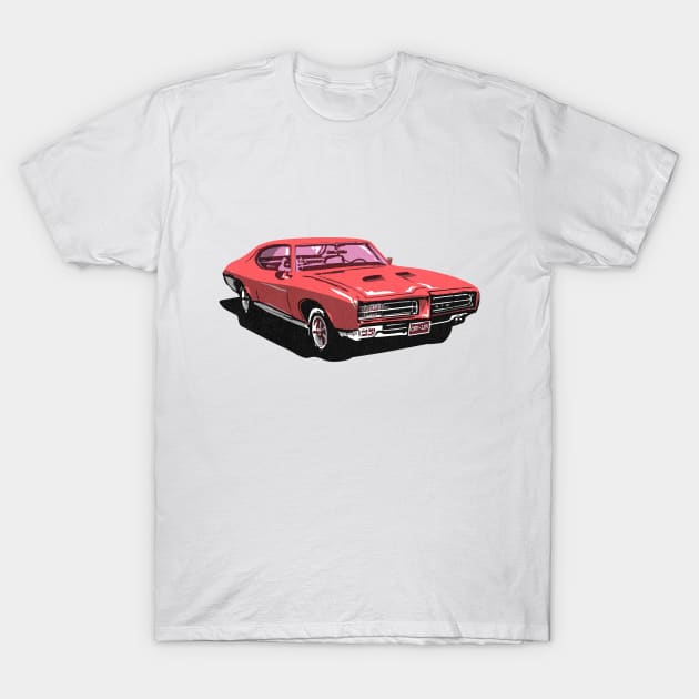 Citypop Car T-Shirt by Load Art